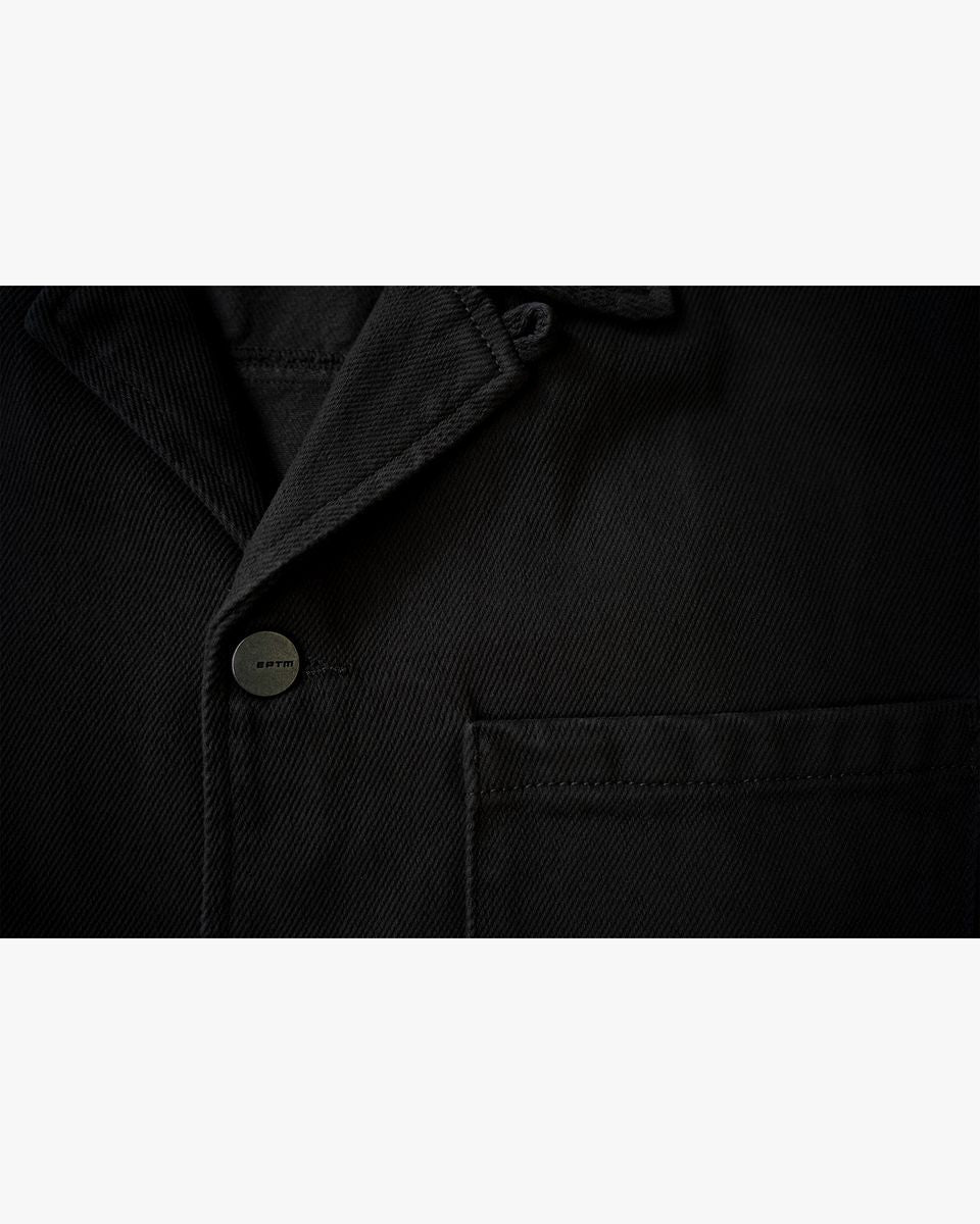 EPTM Boxy Twill Shirt - Black EPTM Boxy Twill Shirt - Black