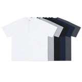 Heavyweight 320g Cotton Henley Oversized Tee Heavyweight 320g Cotton Henley Oversized Tee