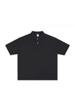 Dropped Shoulder Polo Shirt Dropped Shoulder Polo Shirt