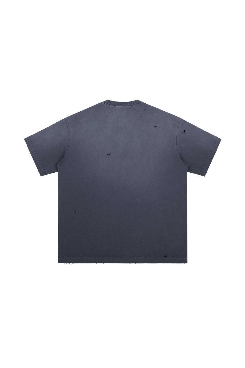 Distressed Spray Oversized Tee Distressed Spray Oversized Tee