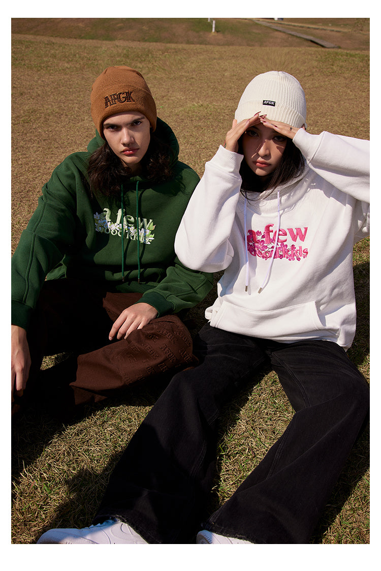 DONCARE(AFGK) "Bloom logo hoodie" DONCARE(AFGK) "Bloom logo hoodie"