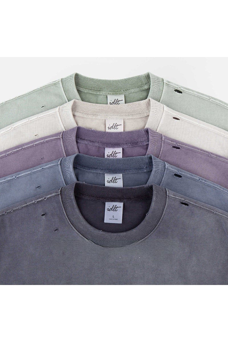 Distressed Spray Oversized Tee Distressed Spray Oversized Tee