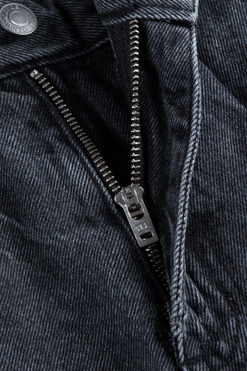 Washed Loose Pleated Jeans Washed Loose Pleated Jeans