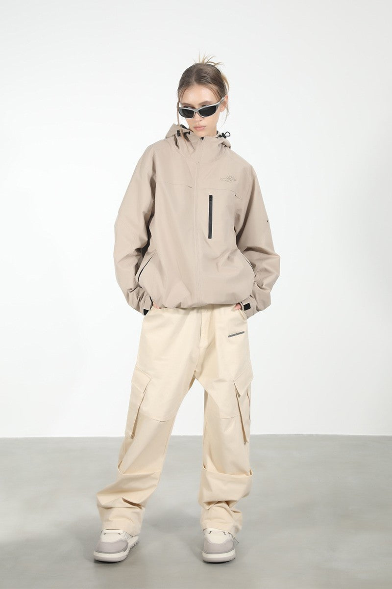 Metal Logo Functional Hooded Jacket Metal Logo Functional Hooded Jacket