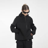 Metal Logo Functional Hooded Jacket Metal Logo Functional Hooded Jacket