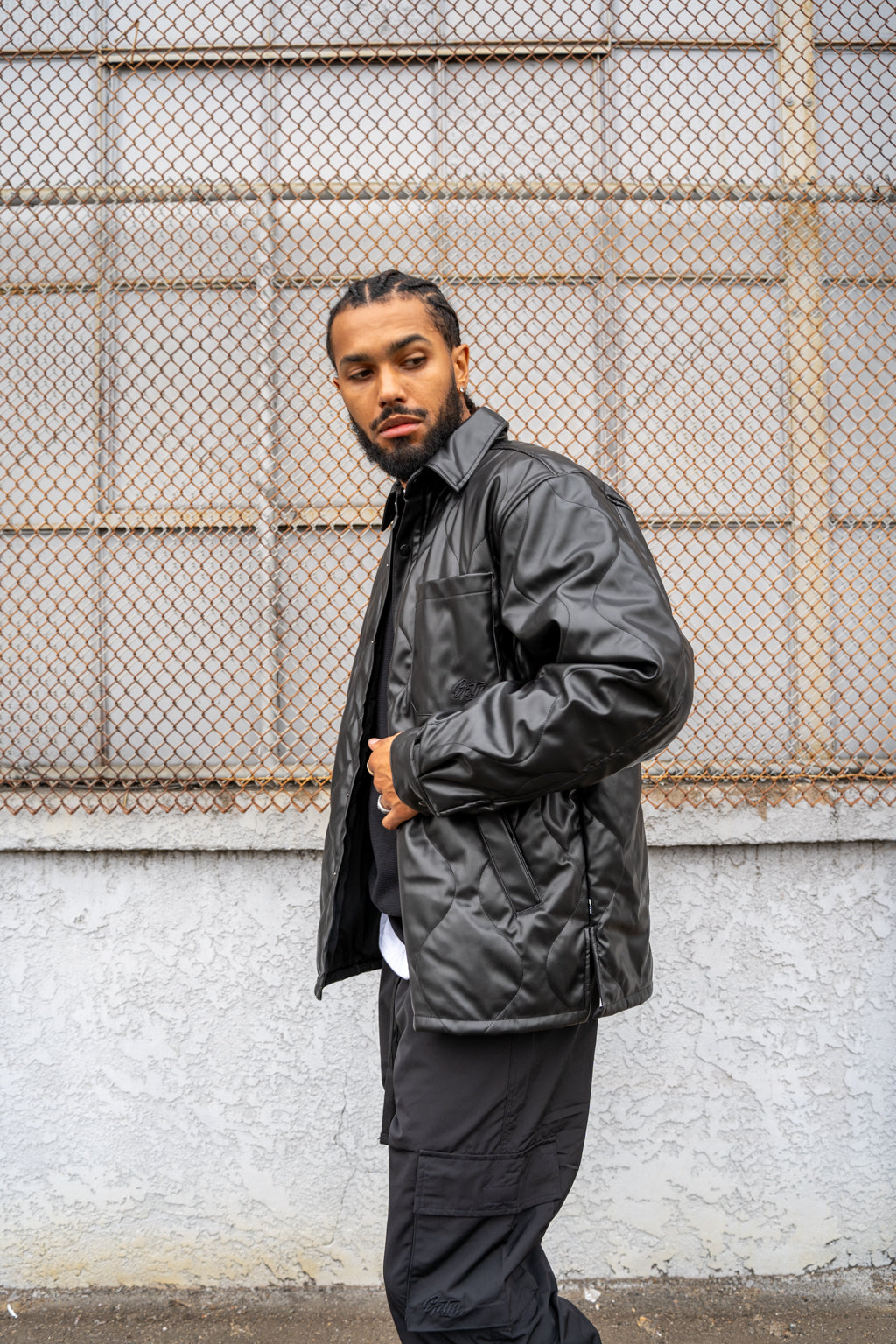 EPTM Orion Puffer Shirt - Black EPTM Orion Puffer Shirt - Black