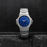 DS103SS - DAY TRIP STEEL SILVER & BLUE WATCH DS103SS - DAY TRIP STEEL SILVER & BLUE WATCH