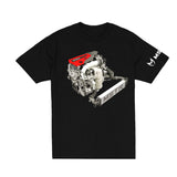 TYPE R ENGINE TEE - BLACK TYPE R ENGINE TEE - BLACK