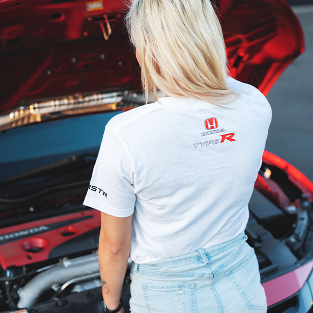 TYPE R ENGINE TEE - WHITE TYPE R ENGINE TEE - WHITE