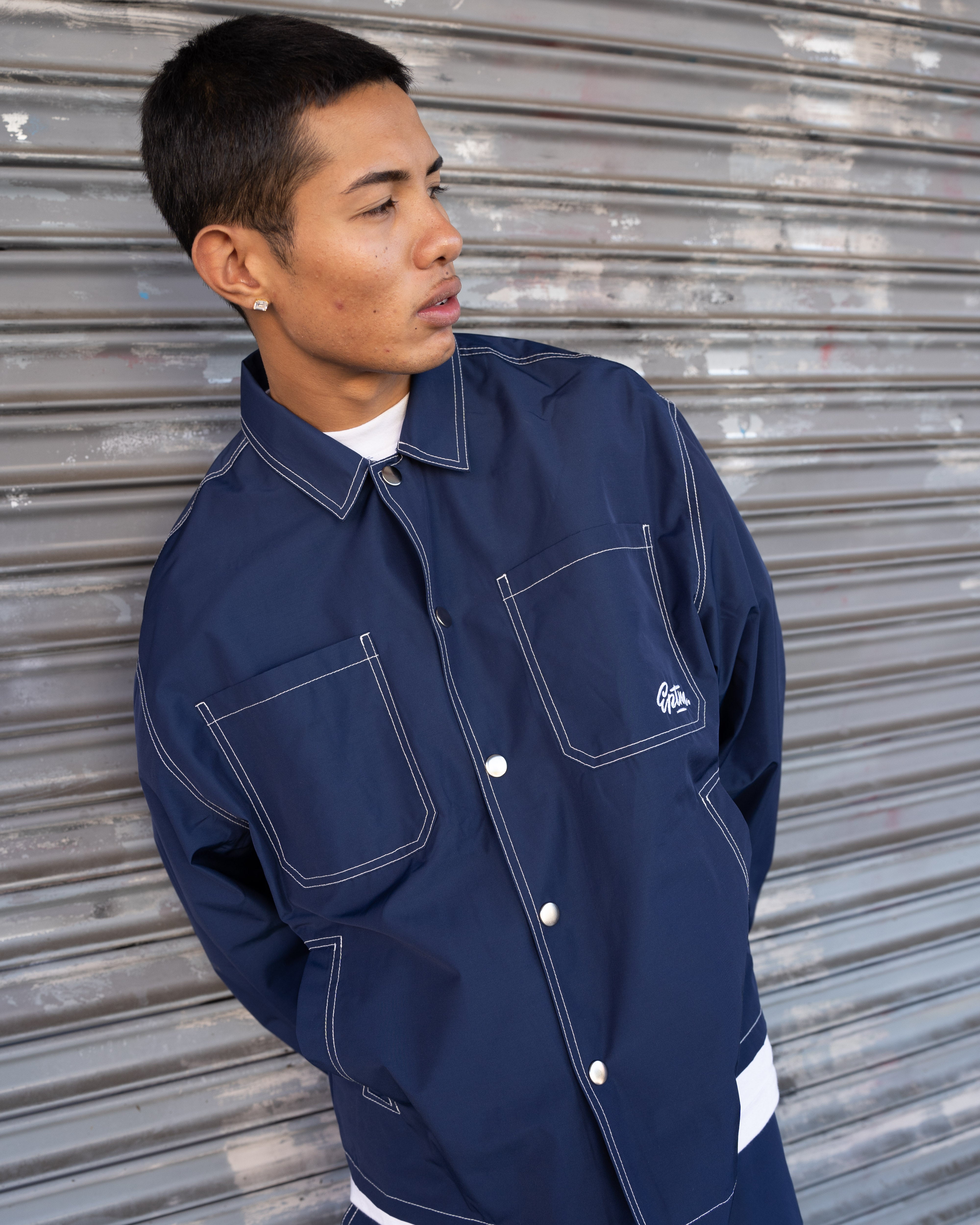 EPTM Pacific L/S Shirt - Navy EPTM Pacific L/S Shirt - Navy
