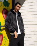 EPTM Sun Faded Cropped Zip Up Hoodie - Black EPTM Sun Faded Cropped Zip Up Hoodie - Black