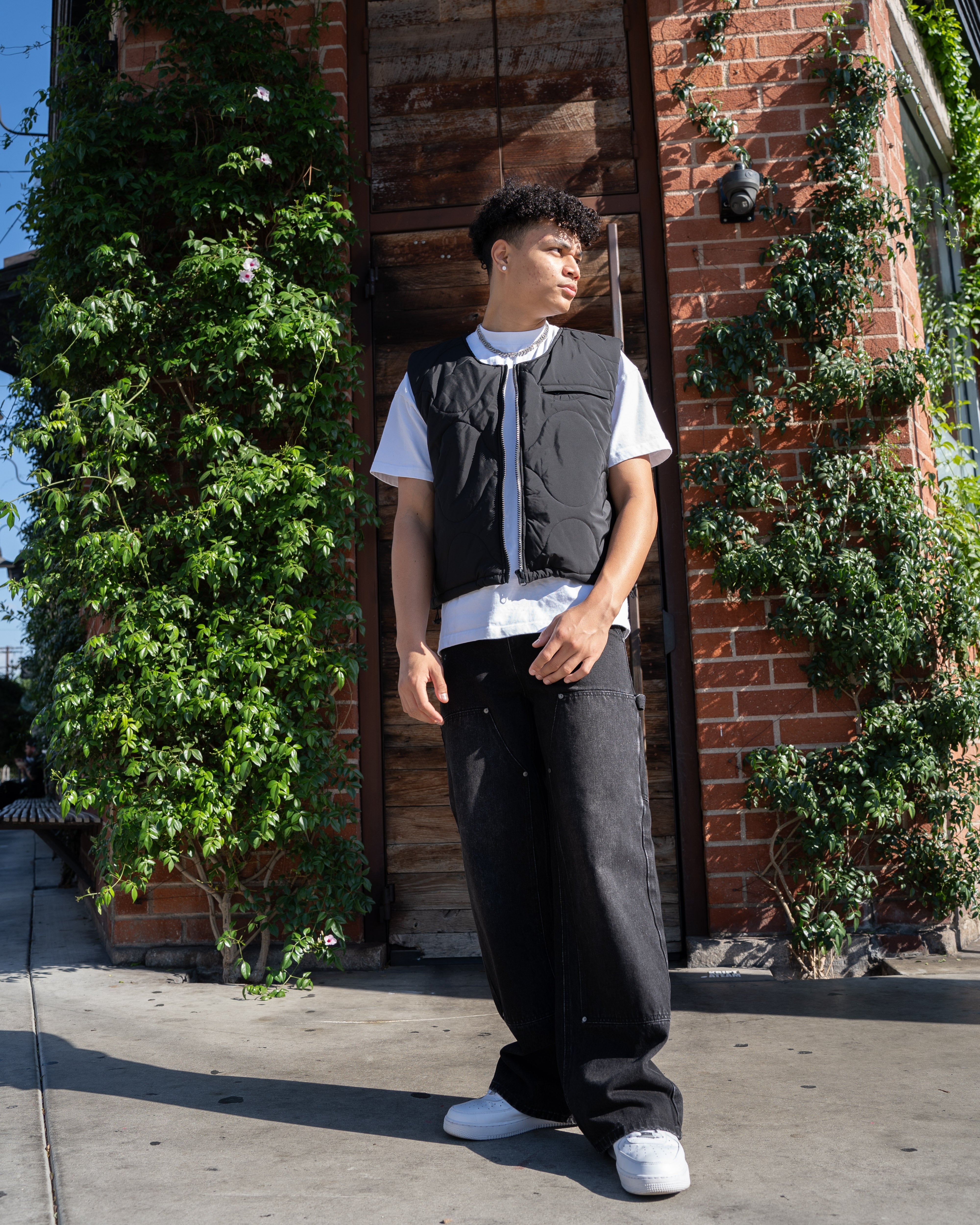 EPTM Griddy Puffer Vest - Black EPTM Griddy Puffer Vest - Black