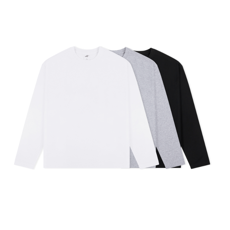 Heavyweight Cotton Long Sleeve Tee Heavyweight Cotton Long Sleeve Tee
