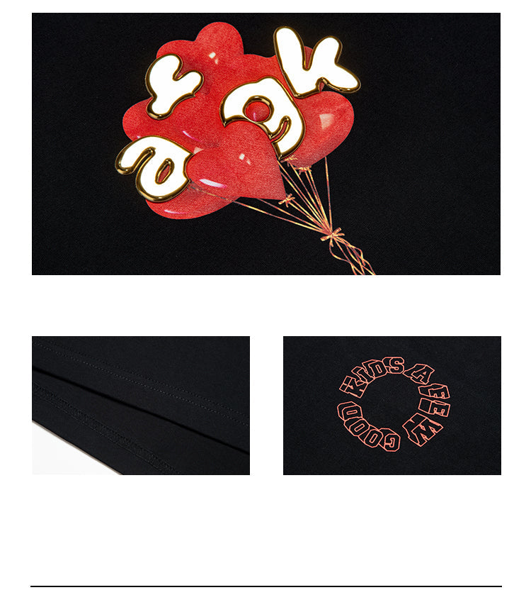 DONCARE(AFGK) "Balloon logo short sleeve tee" DONCARE(AFGK) "Balloon logo short sleeve tee"