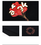DONCARE(AFGK) "Balloon logo short sleeve tee" DONCARE(AFGK) "Balloon logo short sleeve tee"