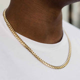 Solid Gold Cuban Link Chain 6mm Solid Gold Cuban Link Chain 6mm