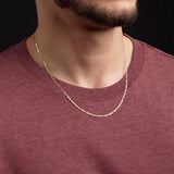 Solid Gold Figaro Chain Solid Gold Figaro Chain