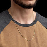 Solid Gold Rope Chain 1.5mm Solid Gold Rope Chain 1.5mm