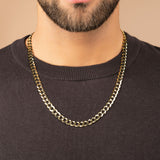 Solid Gold Curb Cuban Link Chain Solid Gold Curb Cuban Link Chain