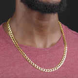 Solid Gold Curb Cuban Link Chain Solid Gold Curb Cuban Link Chain