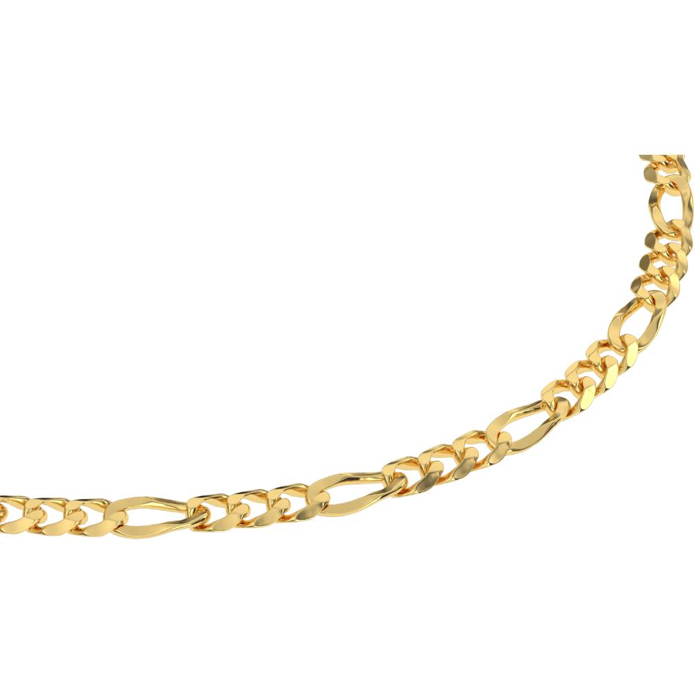 Solid Gold Figaro Chain 8mm Solid Gold Figaro Chain 8mm
