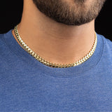 Solid Gold Cuban Link Chain 10k - 14k Solid Gold Cuban Link Chain 10k - 14k