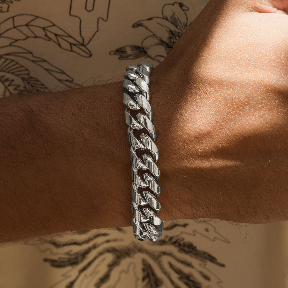 Silver Cuban Link Bracelet Silver Cuban Link Bracelet
