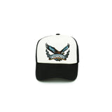Banner Trucker Hat (Cream/Black) Banner Trucker Hat (Cream/Black)