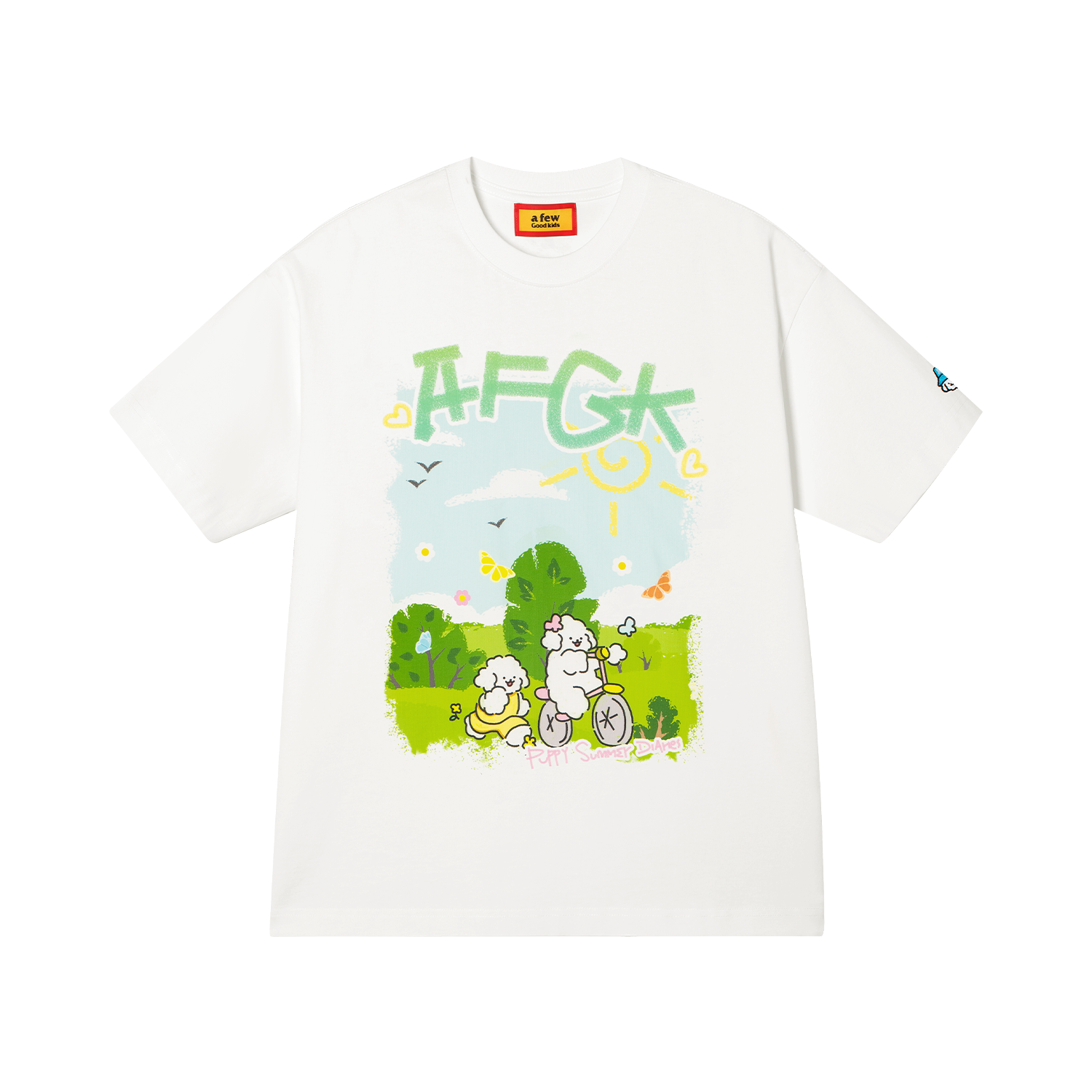 AFGK x Tombonia "Painting logo tee" AFGK x Tombonia "Painting logo tee"