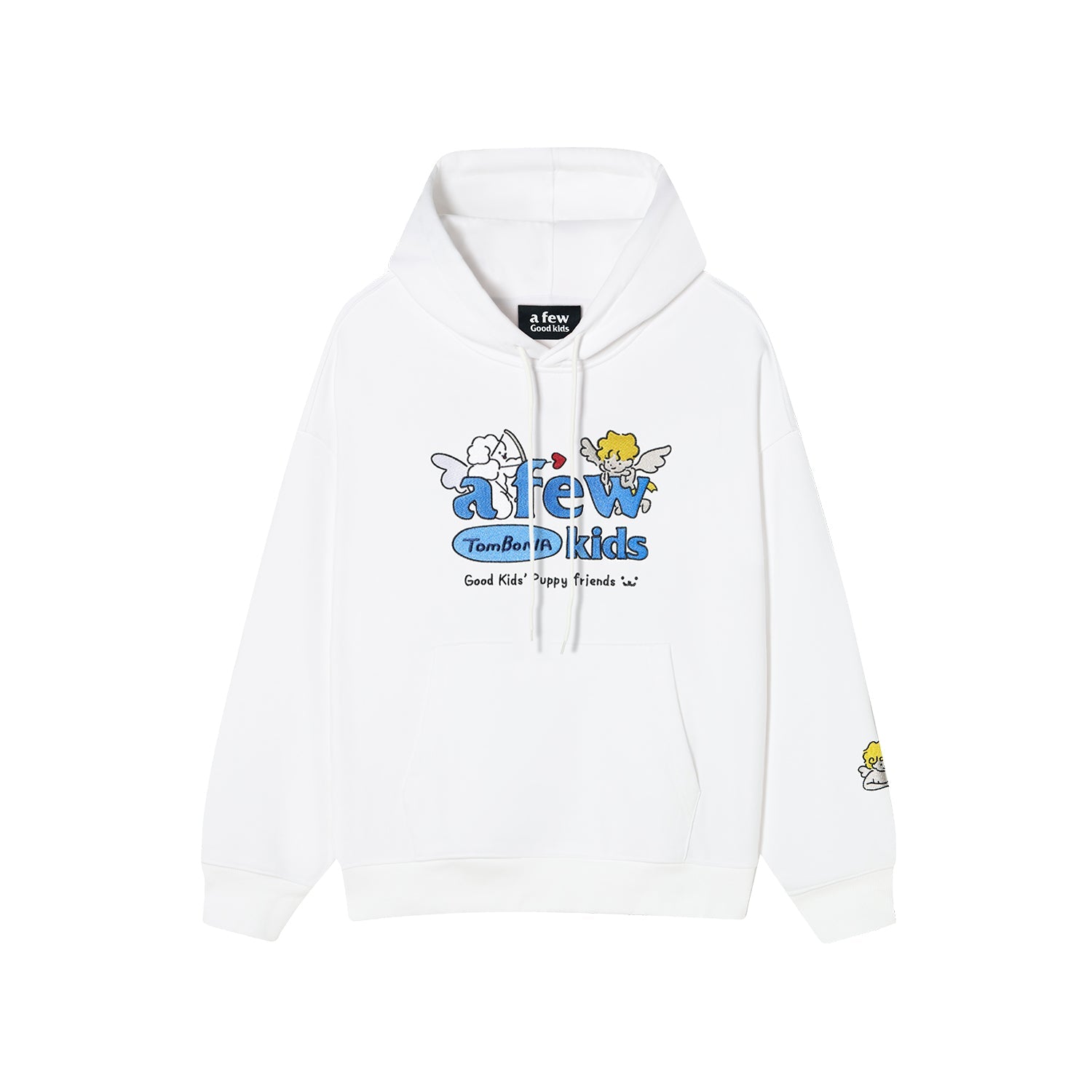 AFGK X TOMBONIA "Cupid puppy logo hoodie" AFGK X TOMBONIA "Cupid puppy logo hoodie"