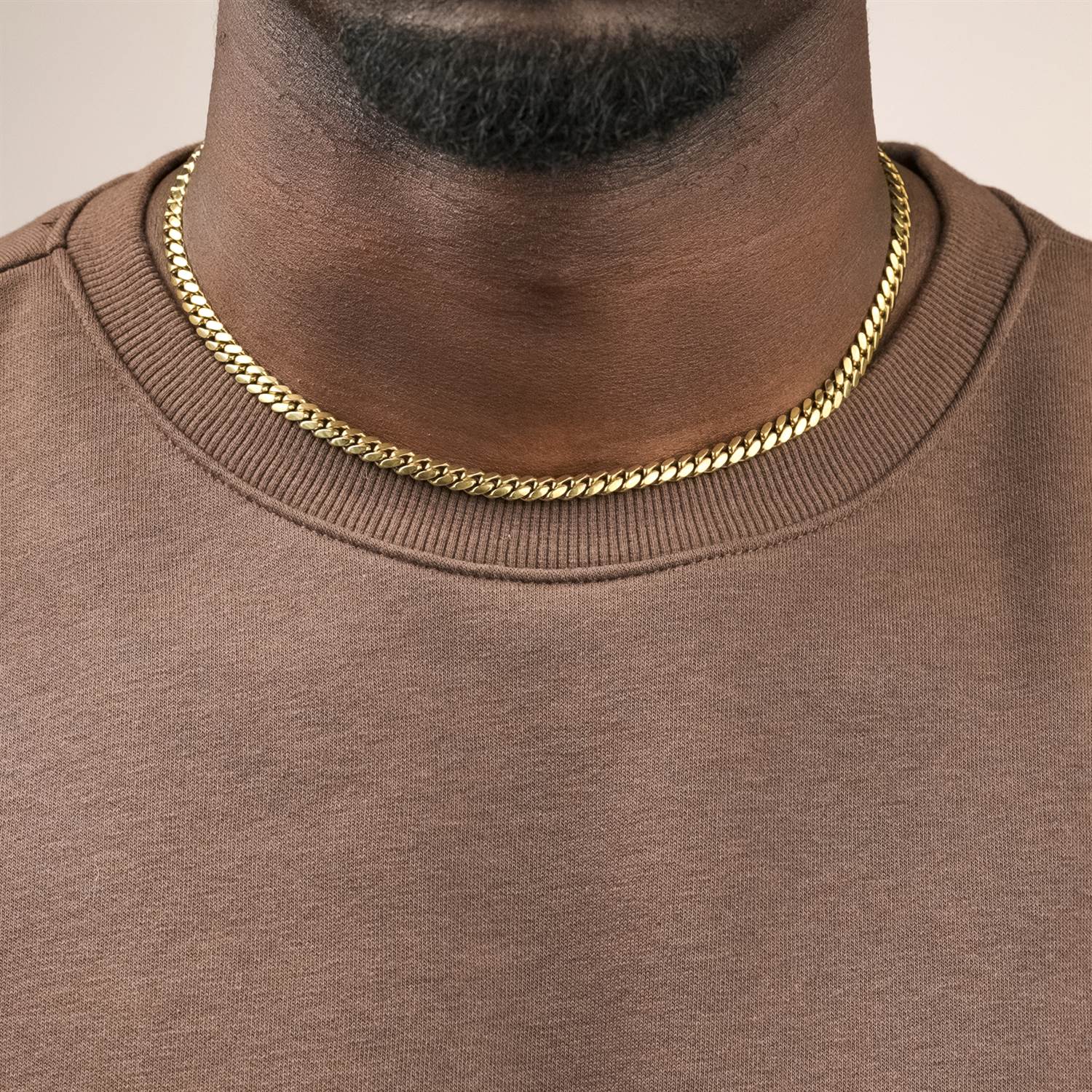 Solid Gold Cuban Link Chain 10k - 14k Solid Gold Cuban Link Chain 10k - 14k