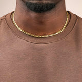 Solid Gold Cuban Link Chain 10k - 14k Solid Gold Cuban Link Chain 10k - 14k