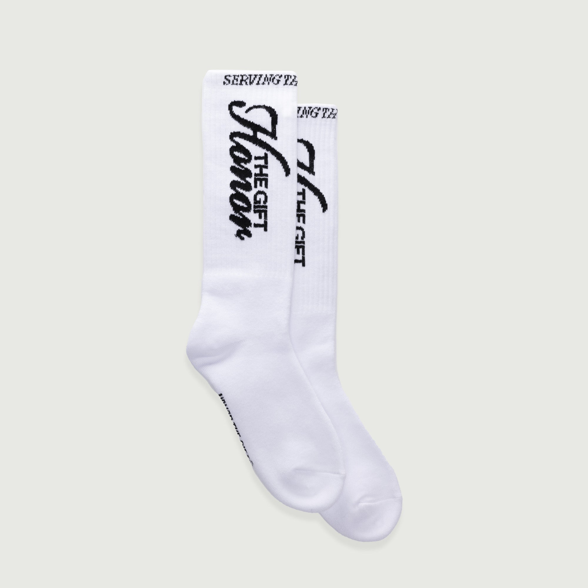 1988 Ribbed Sock - White 1988 Ribbed Sock - White