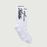 1988 Ribbed Sock - White 1988 Ribbed Sock - White