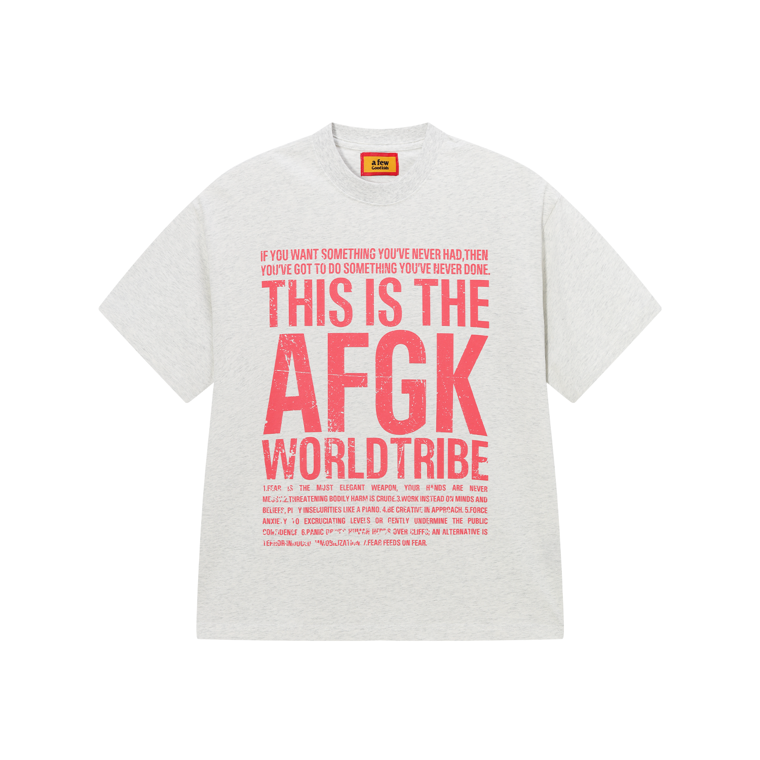 DONCARE(AFGK) "Poster logo tee" DONCARE(AFGK) "Poster logo tee"