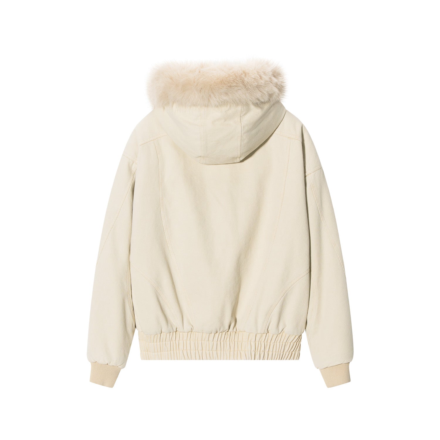 DONCARE(AFGK) "Paneled fur jacket" DONCARE(AFGK) "Paneled fur jacket"