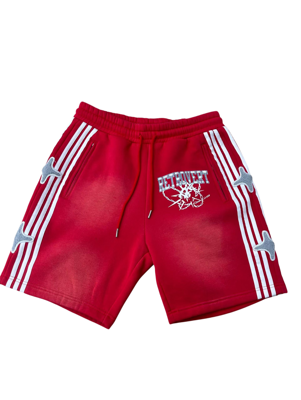STAR TRACK SHORTS - RED STAR TRACK SHORTS - RED