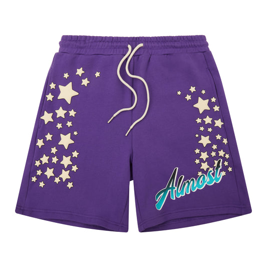 Oasis Terry Shorts - Purple