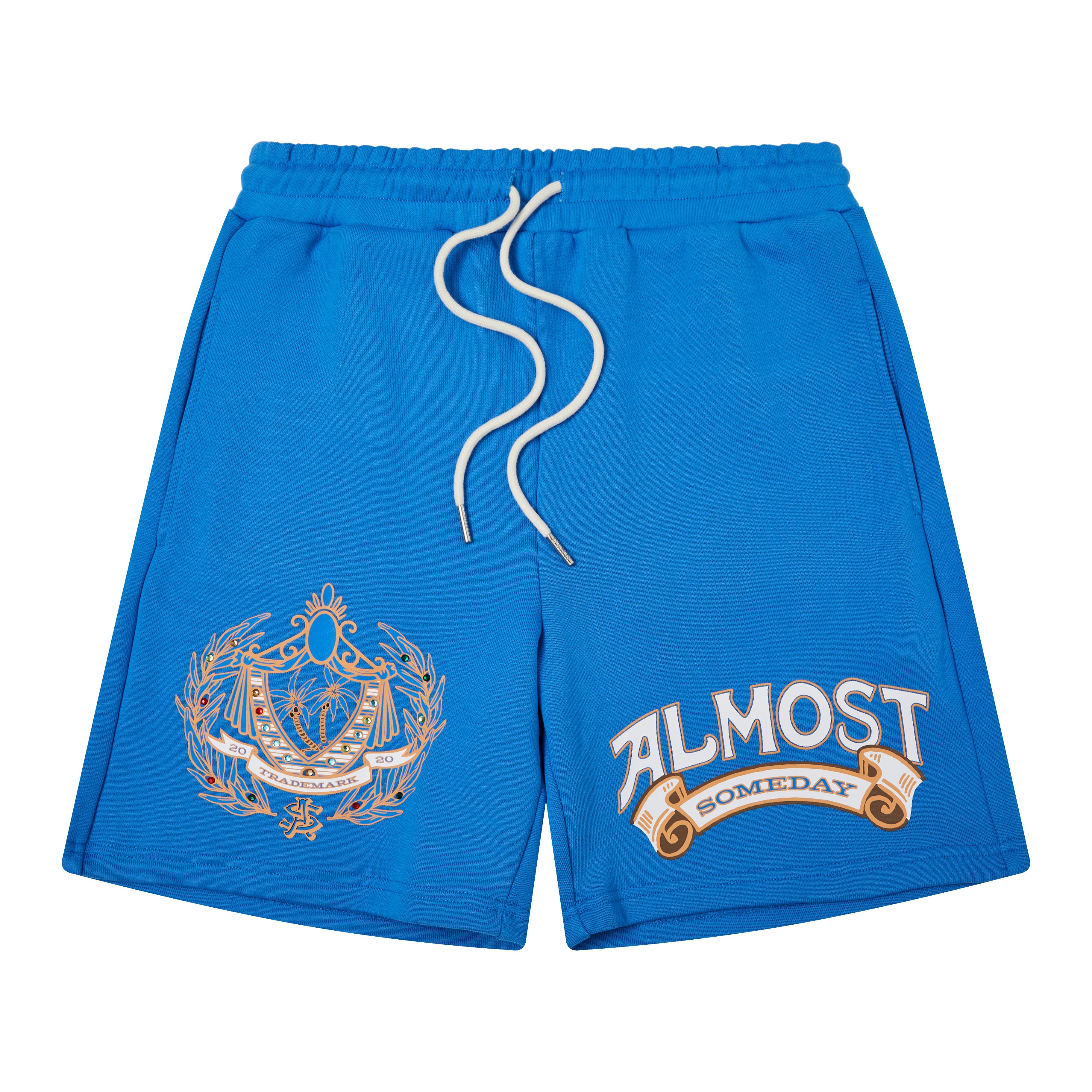 Royale Terry Shorts - Blue Royale Terry Shorts - Blue