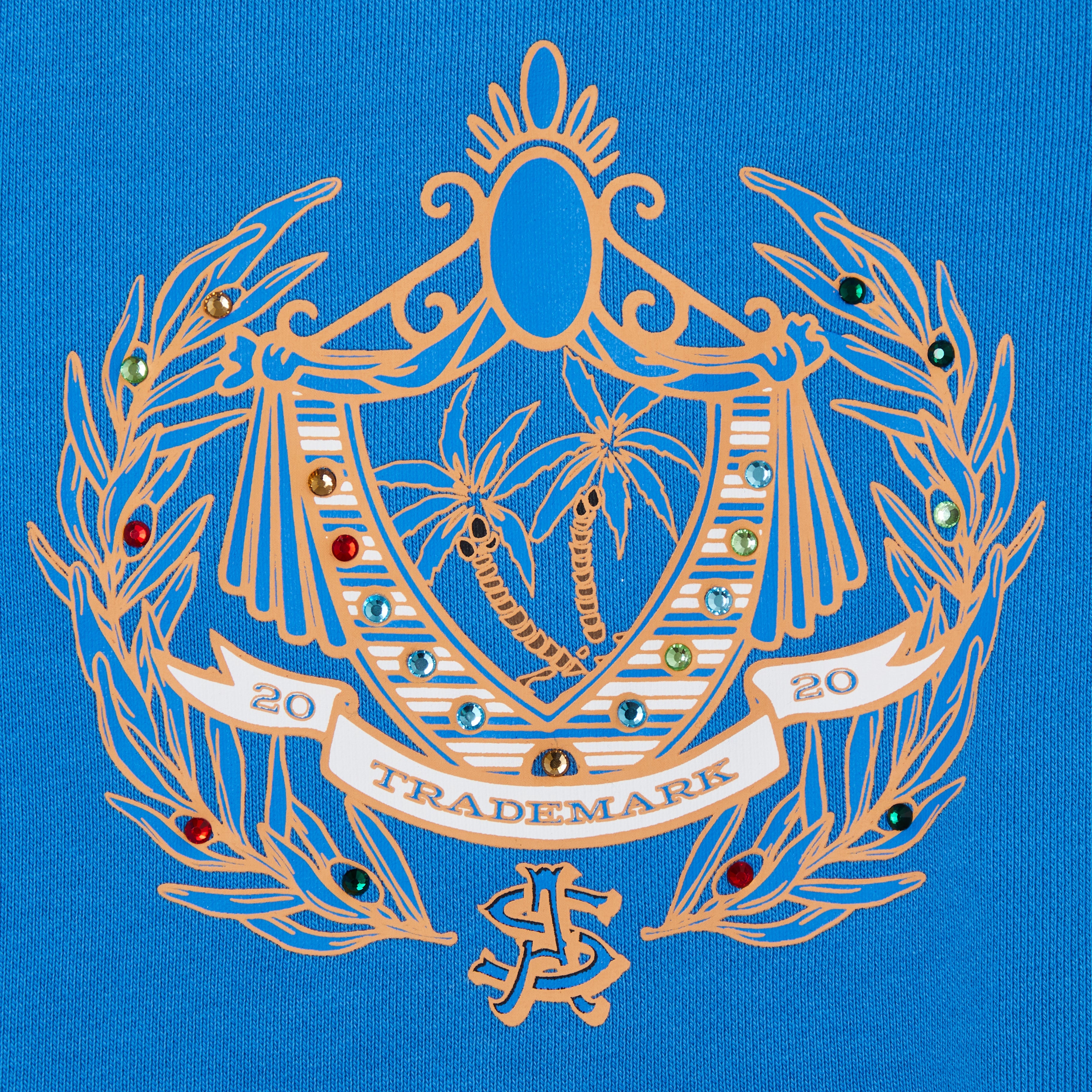 Royale Terry Shorts - Blue Royale Terry Shorts - Blue