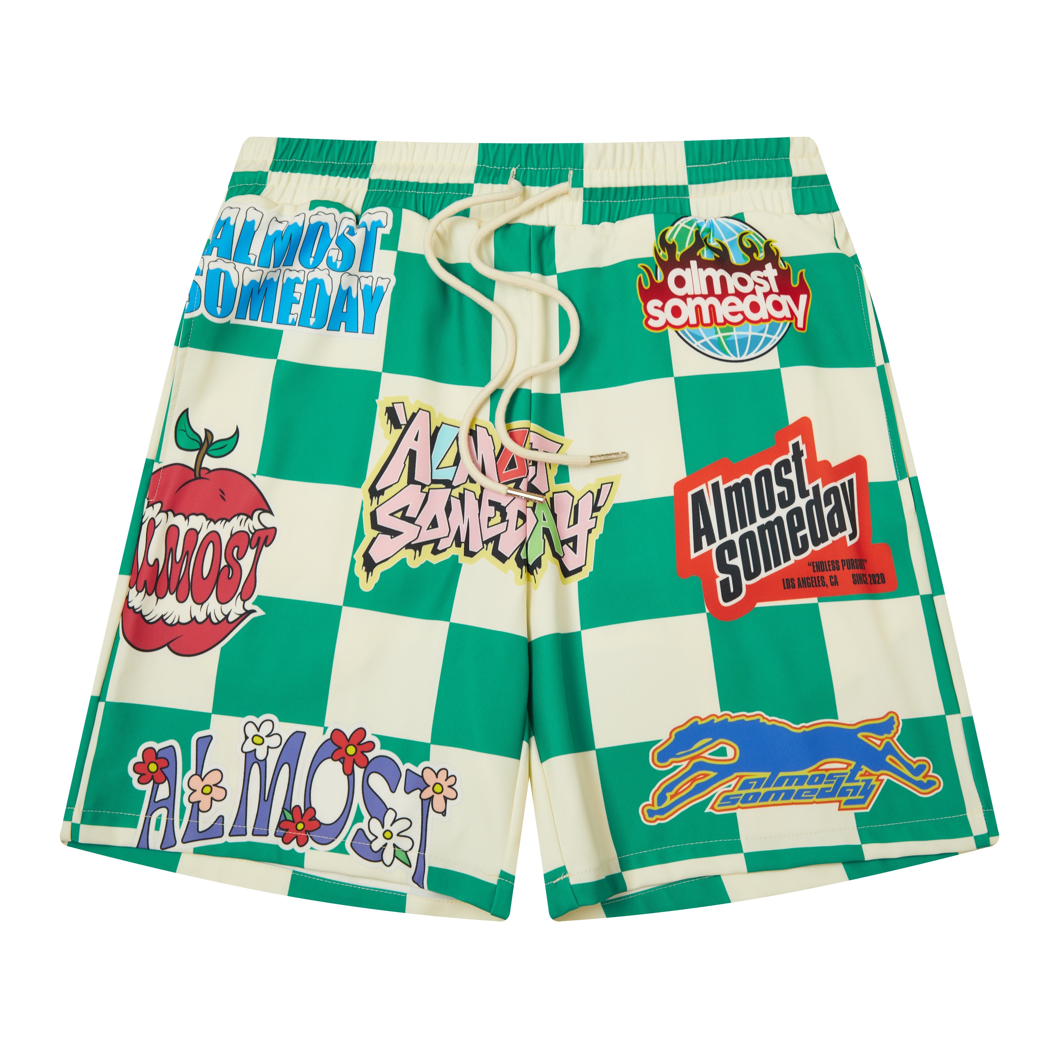 Hendrix Nylon Shorts - Green Hendrix Nylon Shorts - Green