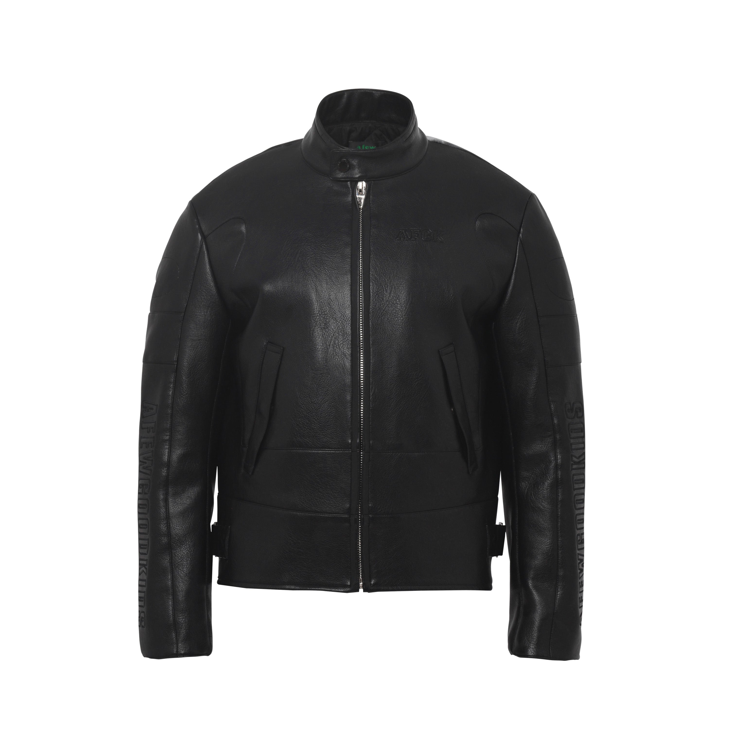 DONCARE(AFGK) "X-Ray Biker Jacket" - Black DONCARE(AFGK) "X-Ray Biker Jacket" - Black
