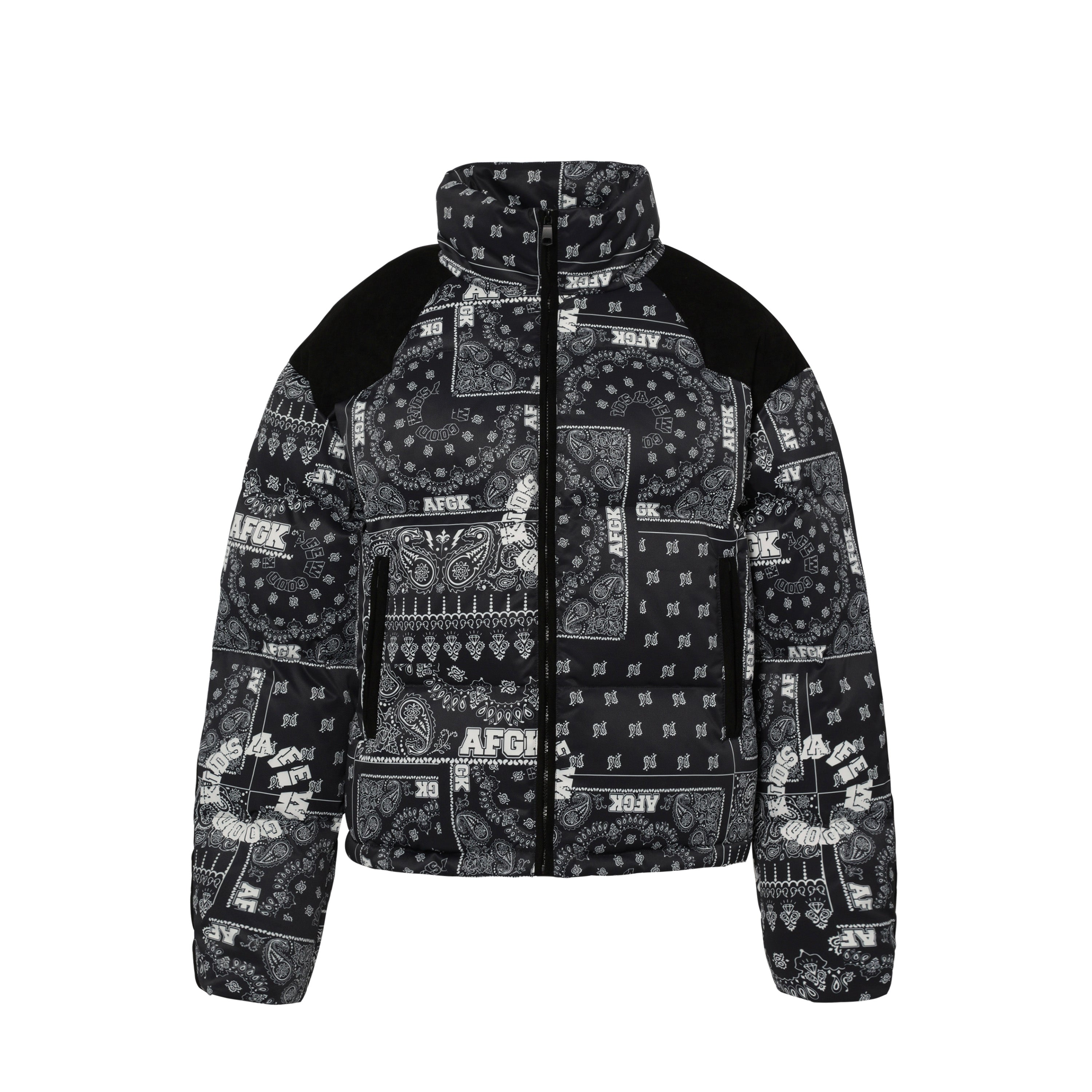 DONCARE(AFGK) "Bandana Puffer Jacket" DONCARE(AFGK) "Bandana Puffer Jacket"