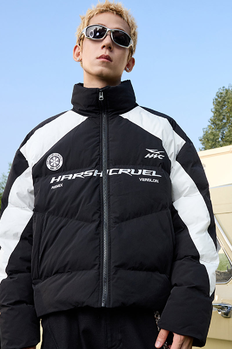 Racing Colorblock Padded Jacket Racing Colorblock Padded Jacket