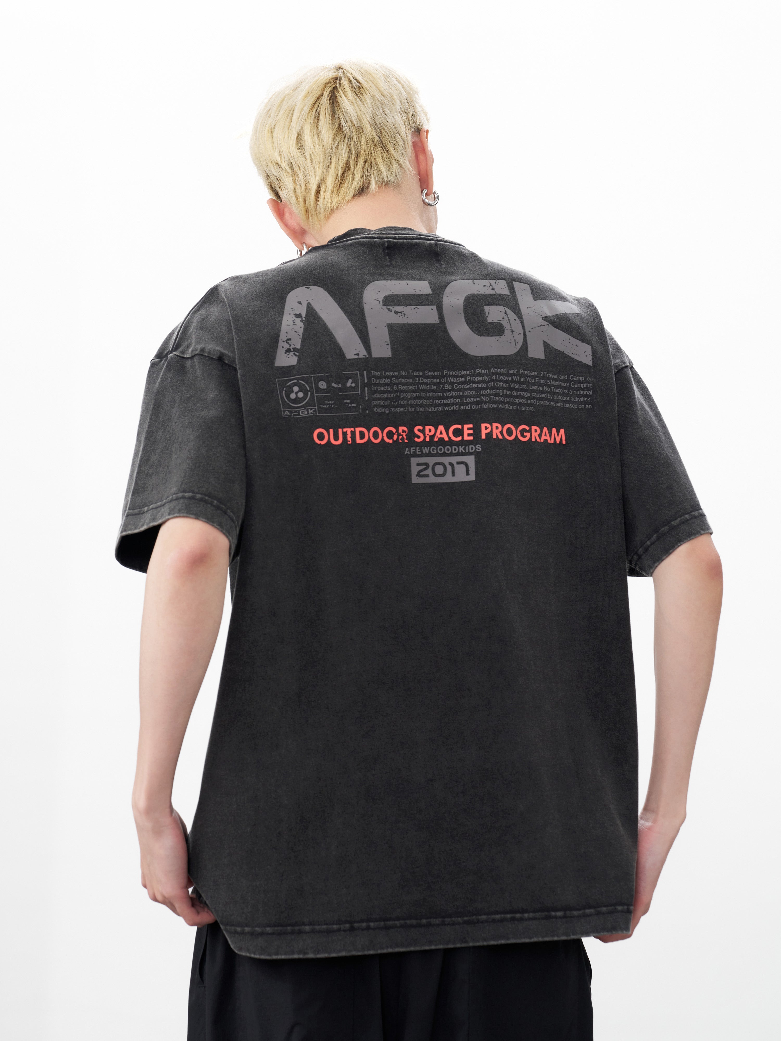 DONCARE(AFGK) "Space vintage tee" DONCARE(AFGK) "Space vintage tee"