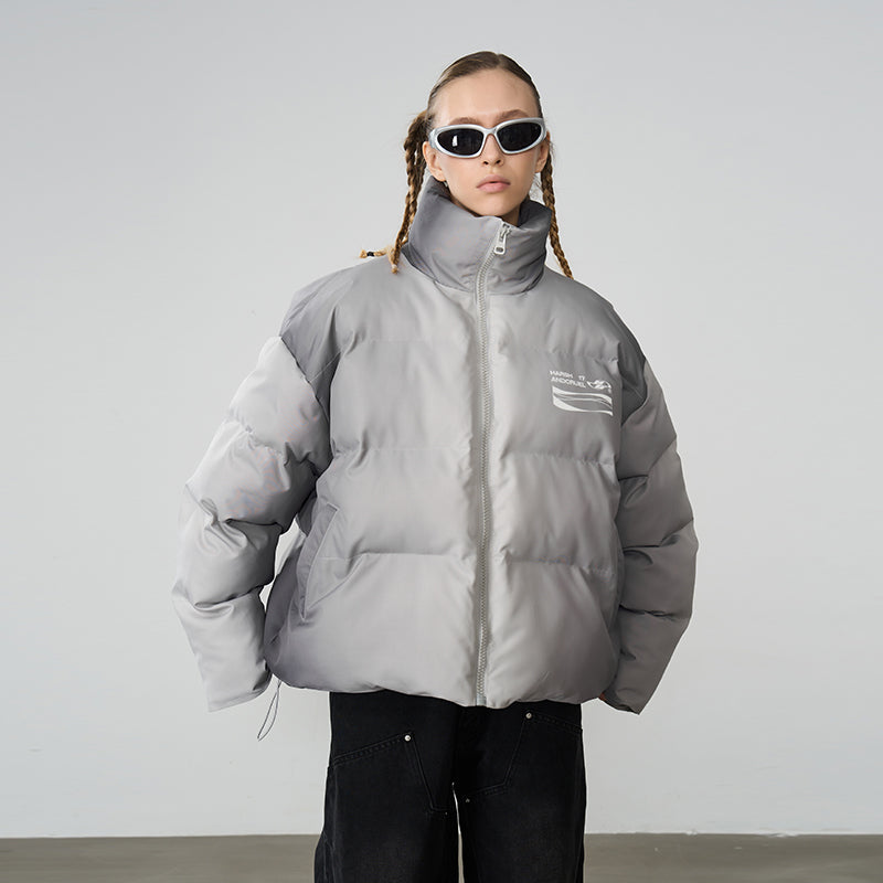 Silver Gradient Down Jacket Silver Gradient Down Jacket