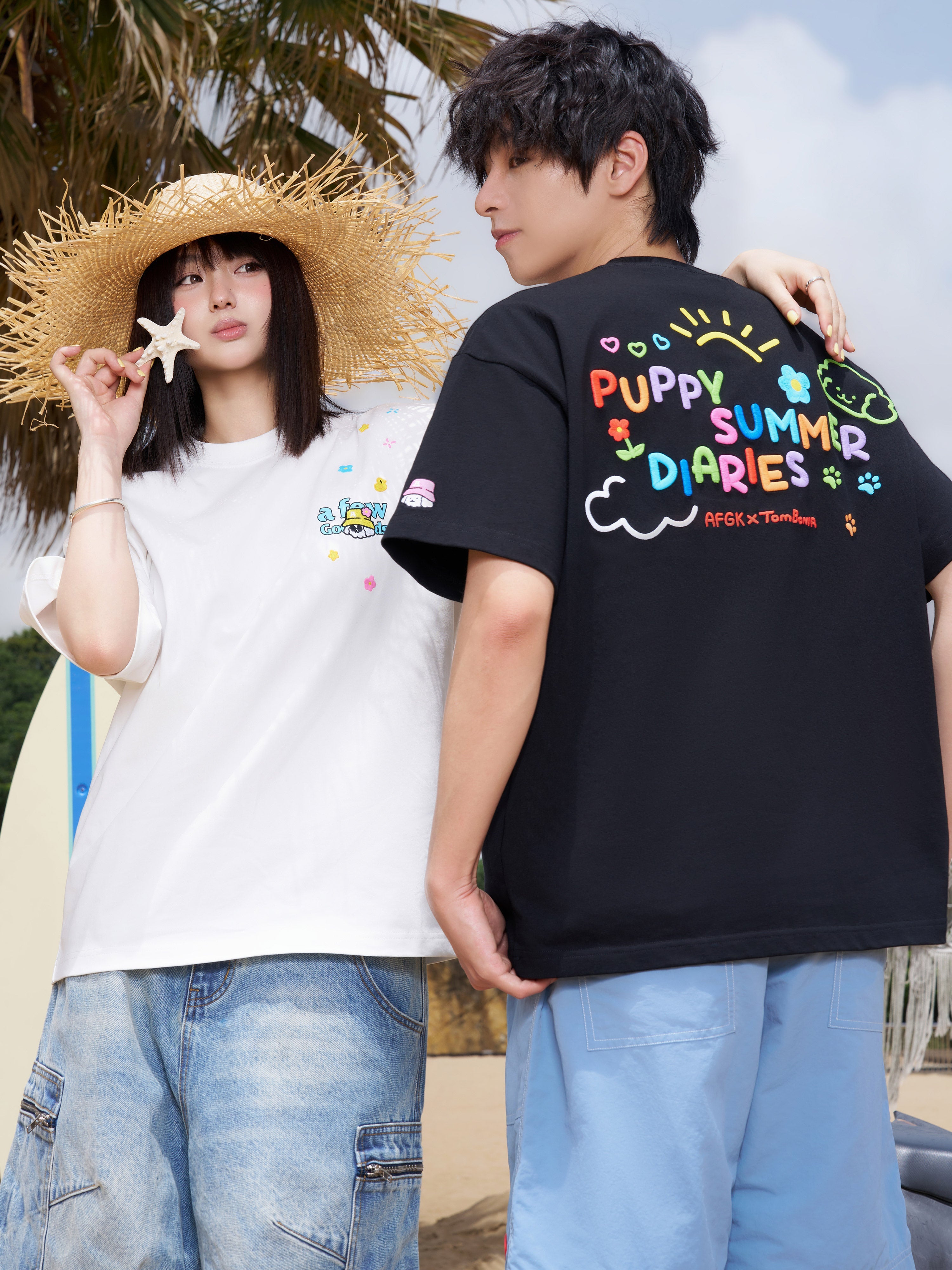 AFGK x Tombonia "Rainbow logo tee" AFGK x Tombonia "Rainbow logo tee"