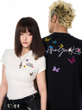 DONCARE(AFGK) "Butterfly logo tee" DONCARE(AFGK) "Butterfly logo tee"