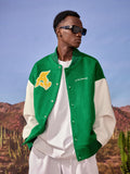 DONCARE(AFGK) "Basic Logo Varsity Jacket" DONCARE(AFGK) "Basic Logo Varsity Jacket"