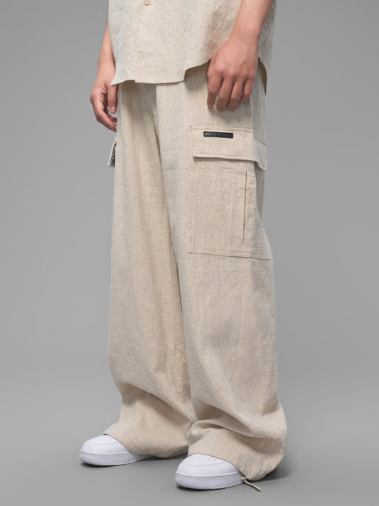 DONCARE(AFGK) "Linen trousers"